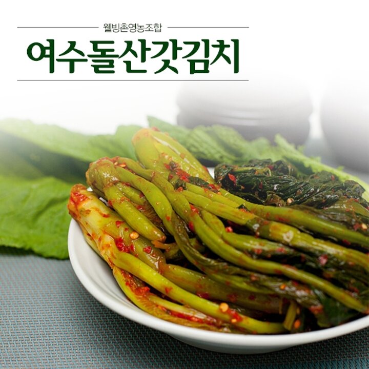 [웰빙촌]여수돌산갓김치2kg