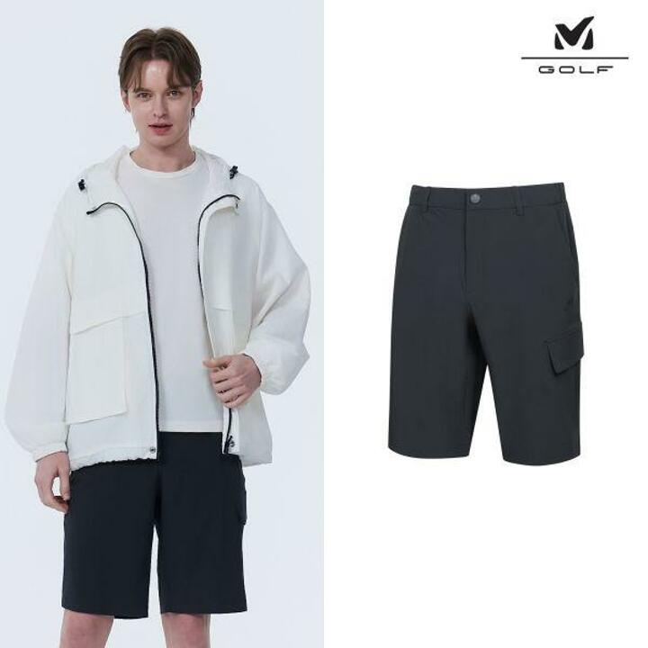 25SS 밀레골프 남성 하프팬츠 3종세트