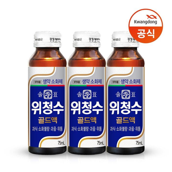 [G] 솔표 위청수 골드액 75ml 30병