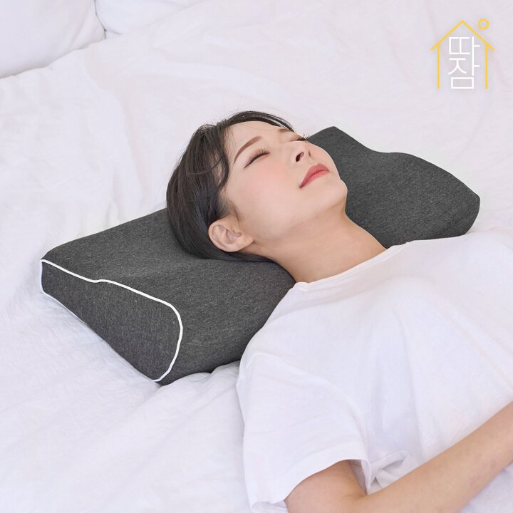 따잠 목편한 3D 고밀도 메모리폼 경추베개