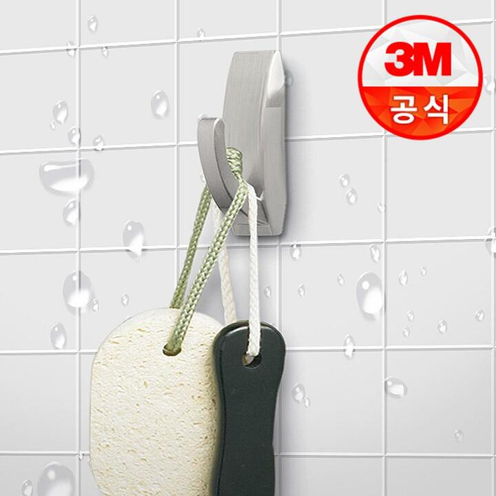 3M 코맨드 방수 메탈 훅(대) 1개입
