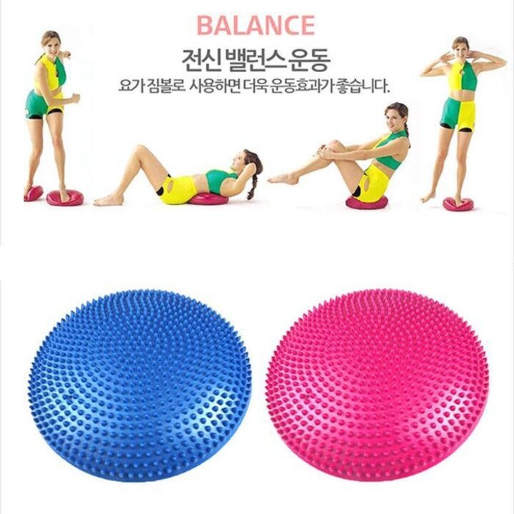 밸런스쿠션밸런스볼전신운동