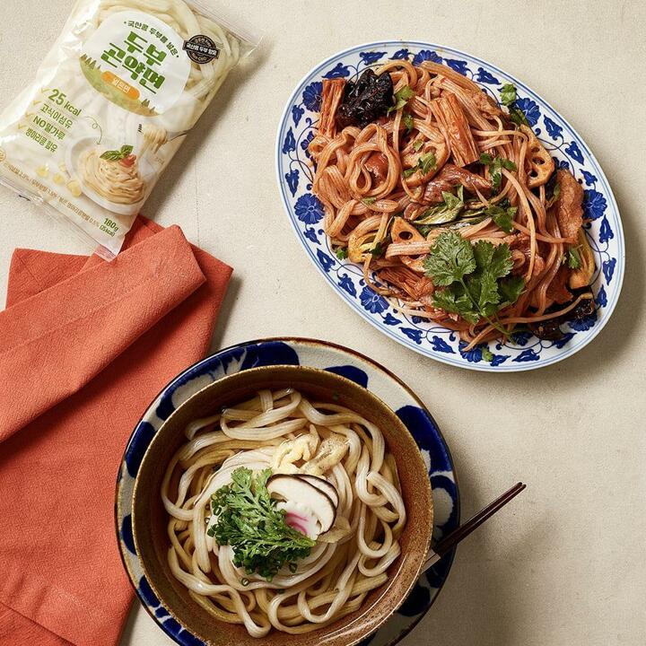 [25Kcal] 라라스팜 두부곤약면 넓은면 180gX10봉