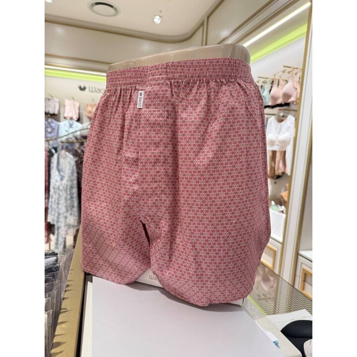 (신세계센텀점)부드러운 터칭 와코루만의  착용핏70수 마름모 나염 남자 트렁트 팬티(WMP5424)