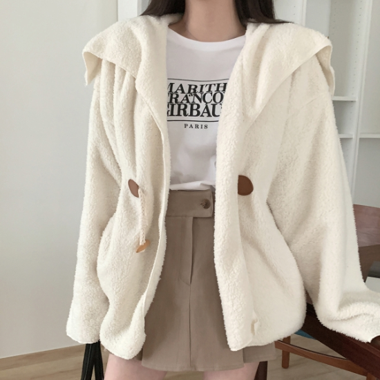 바게론 빅카라 오버핏 털 가디건