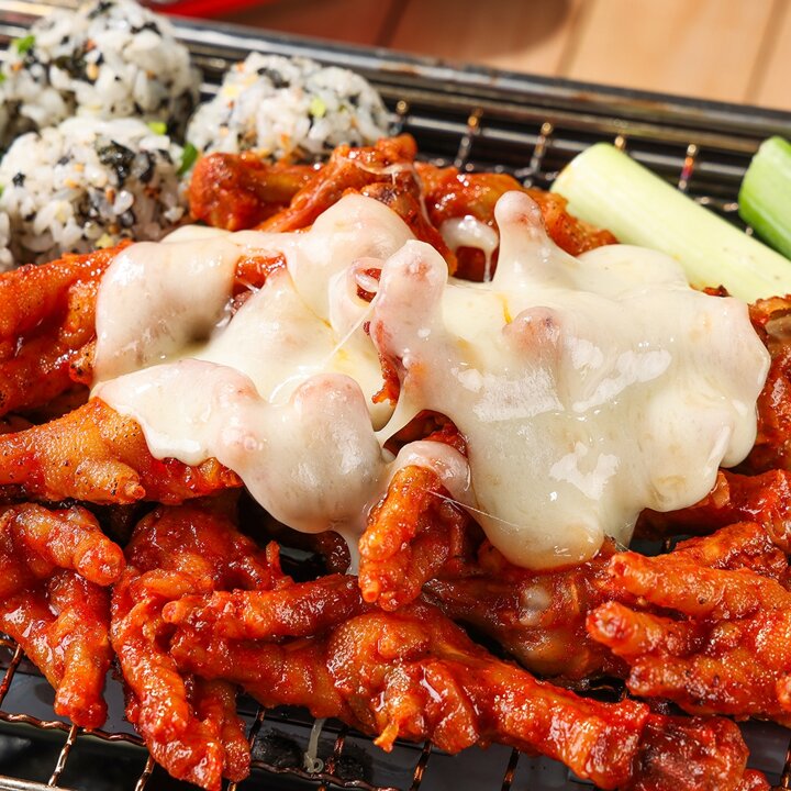 [저세상푸드] 직화 통뼈닭발 300g x 4팩
