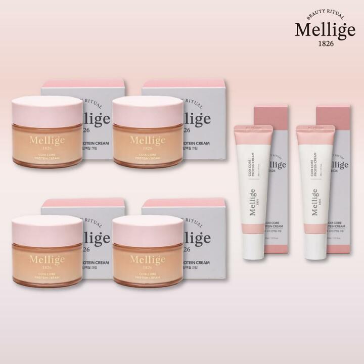 방송에서만] 멜리지1826 율무 단백질 크림 60ml 4개 30ml 2개 세트
