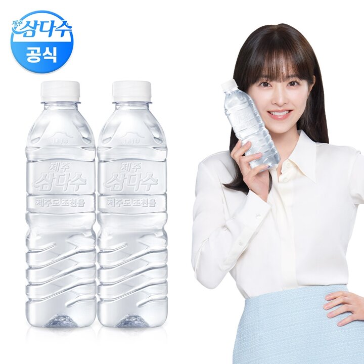 제주삼다수 그린 무라벨 500ml 40개 (유/무라벨 랜덤발송)