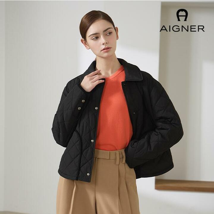 아이그너 다이아 패딩 점퍼