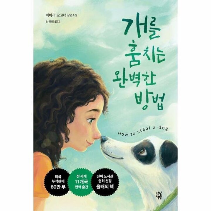 [웅진북센] 개를 훔치는 완벽한 방법 - 다산책방 청소년문학 2