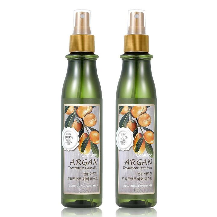 과일나라 아르간 헤어미스트 200ml 2개 수분 탄력 손상모 영양 공급