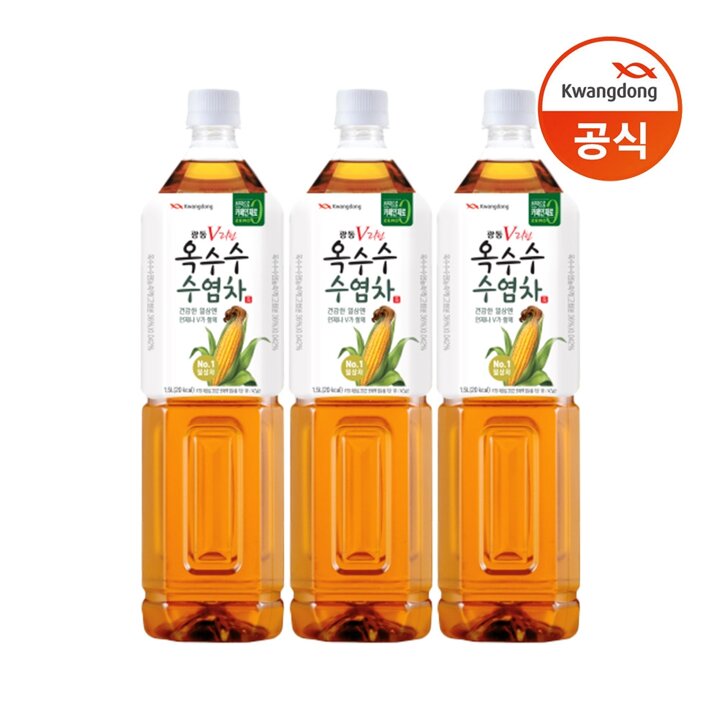 [S] 광동 옥수수수염차 1.5L 12개
