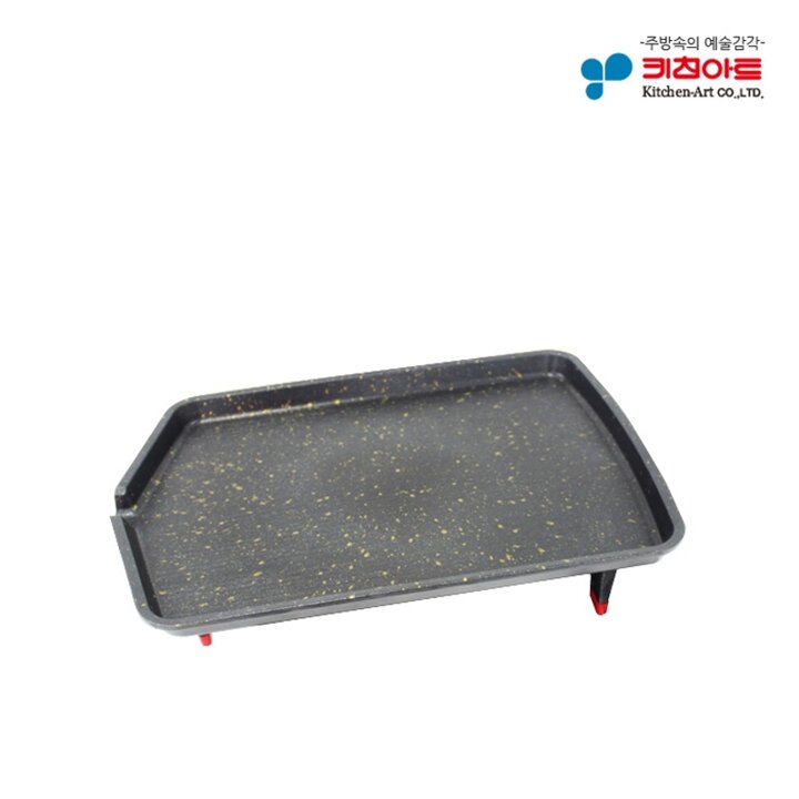 키친아트 금상첨화 슈퍼사각 와이드 구이팬 (44X32cm) 고기불판