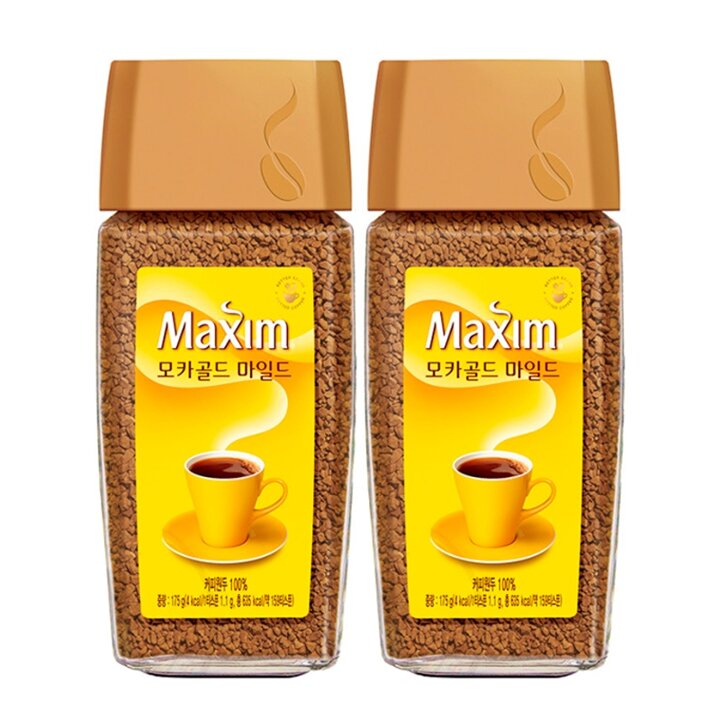 맥심 모카골드 병커피 175g x 2개