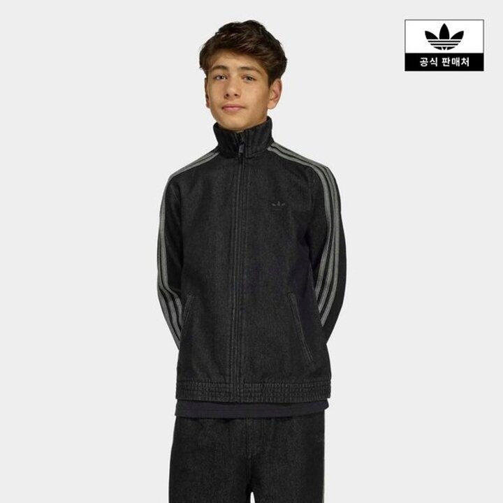 (광주신세계)[adidas kids] (A130-A160) 파이어버드 데님 트랙 탑 (KE2965)