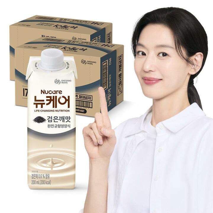 [S][대상웰라이프]뉴케어 고소한검은깨맛 200ml x 24팩 2박스