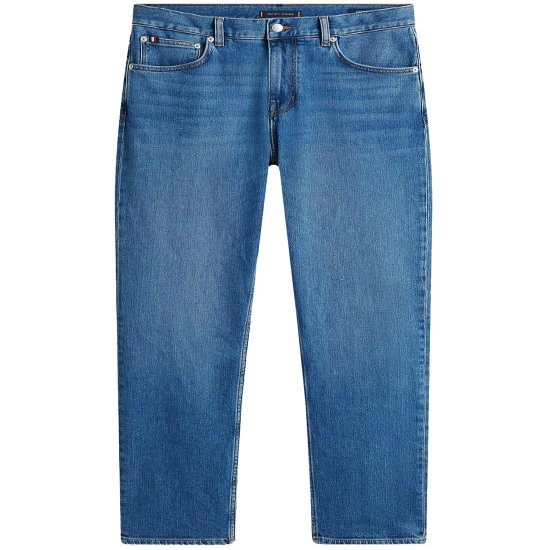 [해외배송] 26SS 타미힐피거 스트레이트 팬츠 MW0MW41901 1BD BLUE