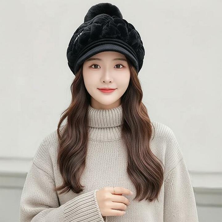 [플로레센스]귀여운폼폼패션모자2종
