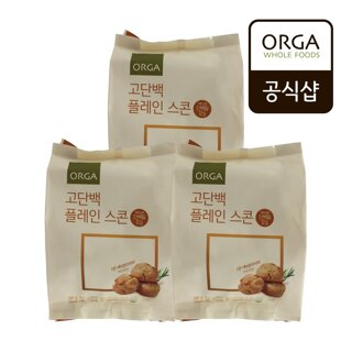 올가 고단백 플레인 스콘 (70gX4입)X3개