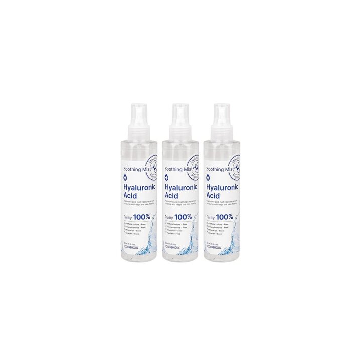 (3개)푸드어홀릭 히알루론산 수딩미스트 200ml