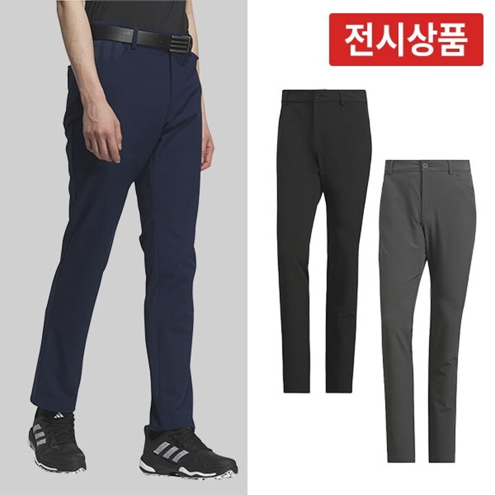 [전시상품] 아디다스 SS 스포츠 라이트 남성 스판 허리밴딩 바지 일자핏 팬츠 슬랙스 JE8293 JG3563 JL6505
