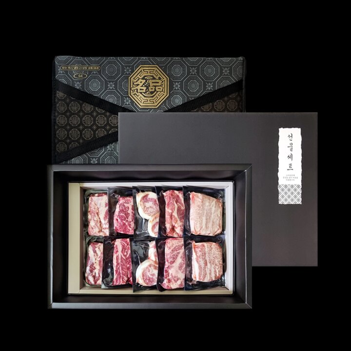 이베리코 베요타 세트 4호 (목살400g+악어살400g+항정살400g+황제살400g+갈매기살400g)