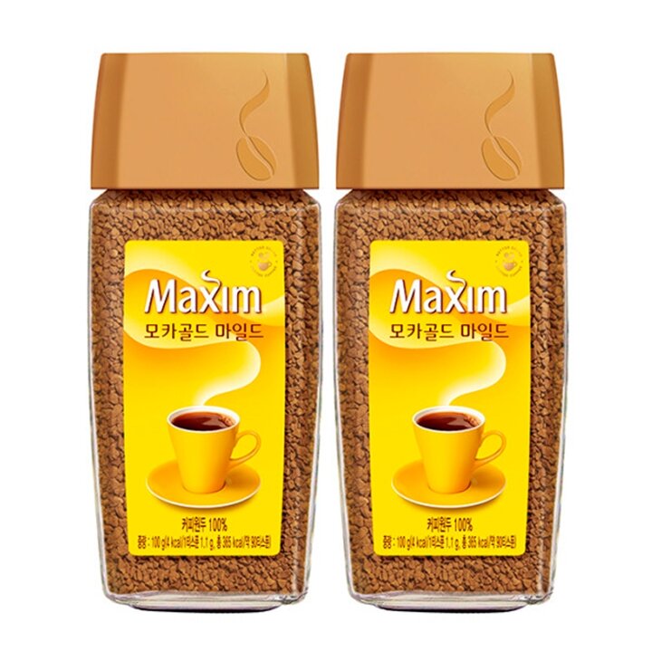 맥심 모카골드 병커피 100g x 2개