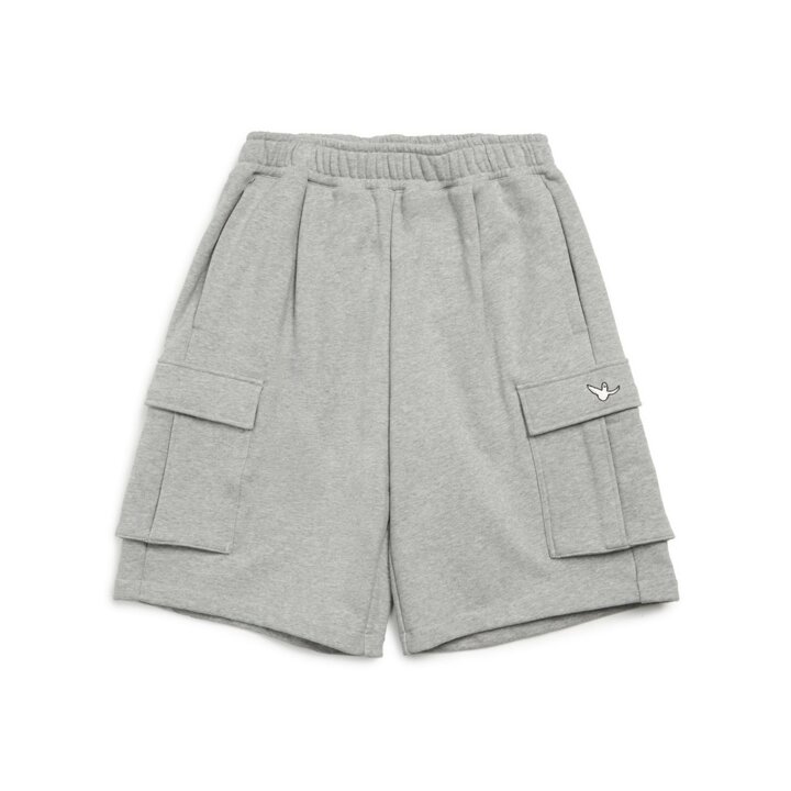 (신세계센텀점)엔젤 버뮤다 카고 스웨트 쇼츠 - M/GREY