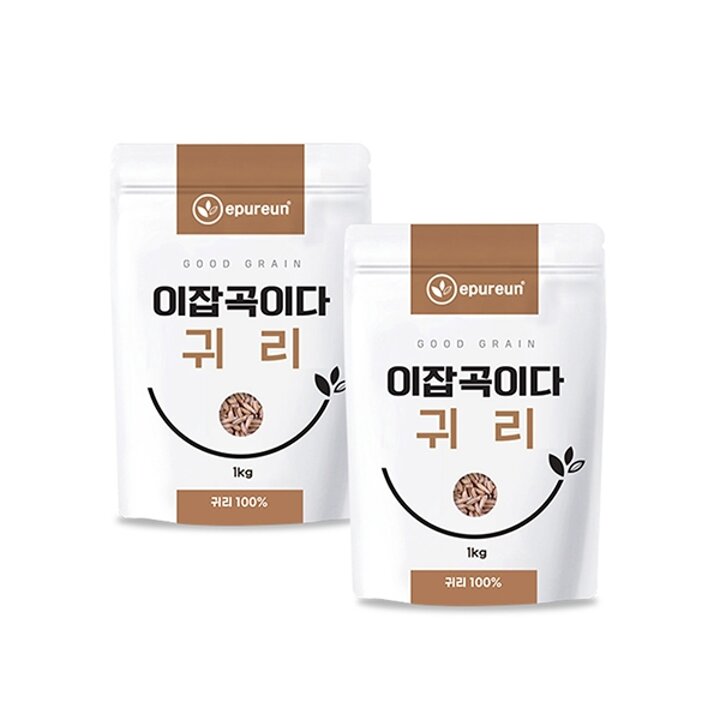 [이잡곡이다] 25년 국산 햇 강진 쌀귀리 1kg x 2봉