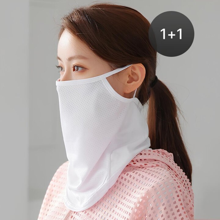 그레힙 [1 1] 골프 마스크 자외선 차단 얼굴 햇빛가리개 스포츠 등산