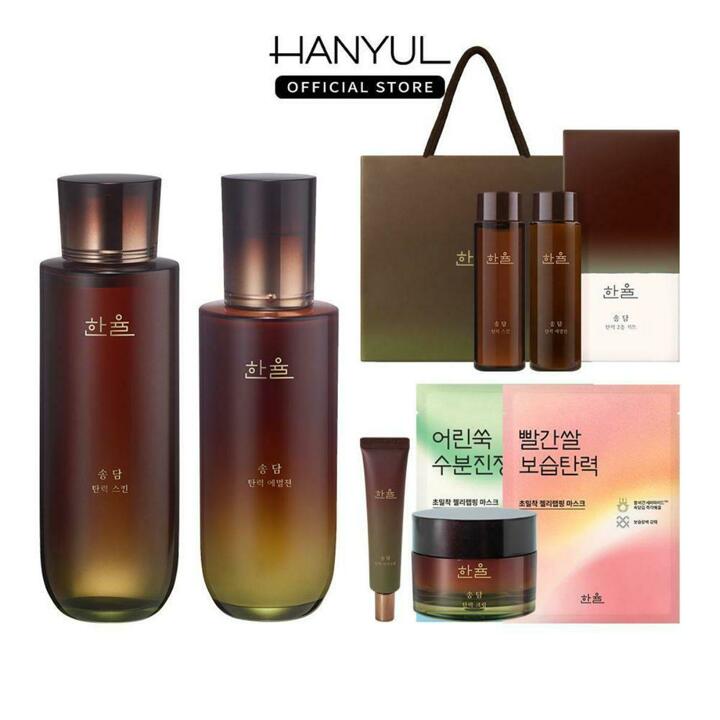 송담 탄력 기초 4종 세트 스킨에멀전 추가 증정