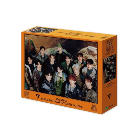 직소퍼즐-세븐틴 500P-베스트 앨범 [ALWAYS YOURS] LIMITED B