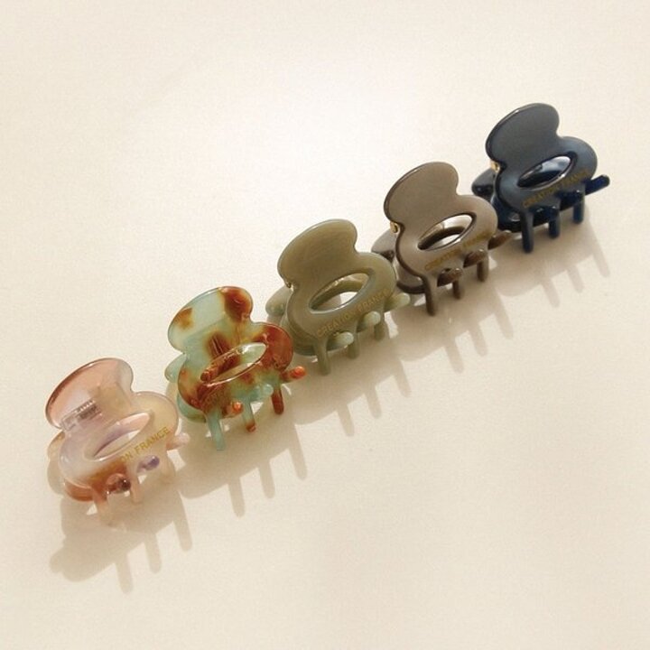 바이데이지 프랑스 도넛 미니 집게핀 Bh0966