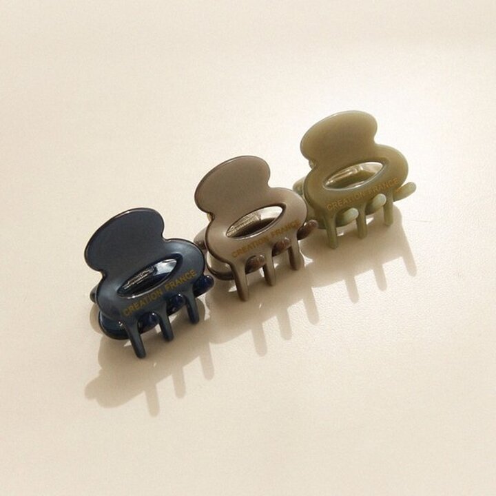 바이데이지 프랑스 도넛 미니 집게핀 Bh0966