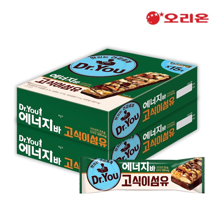 에너지바 고식이섬유 1P 40g 30개
