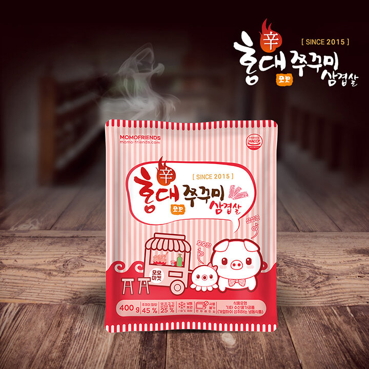 홍대쭈꾸미 삼겹살 420g 4팩