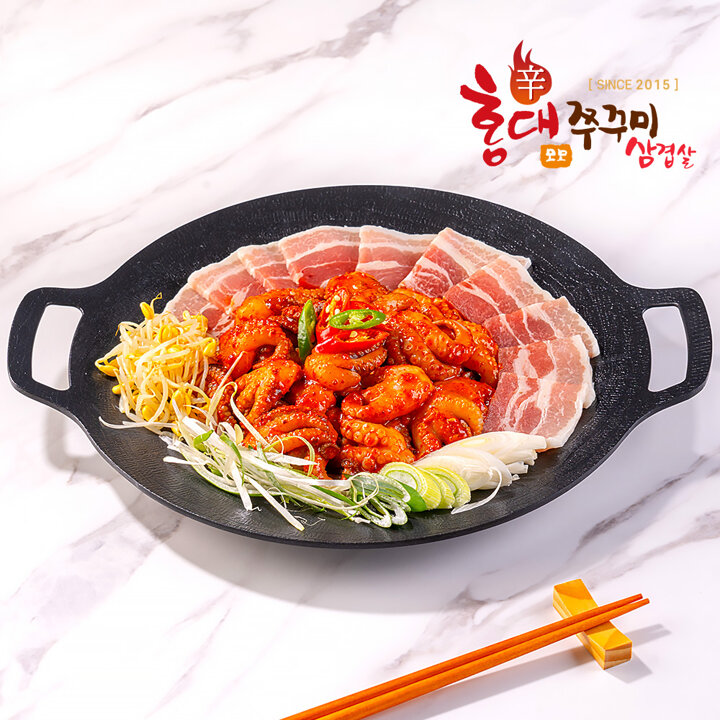 홍대쭈꾸미 삼겹살 420g 4팩