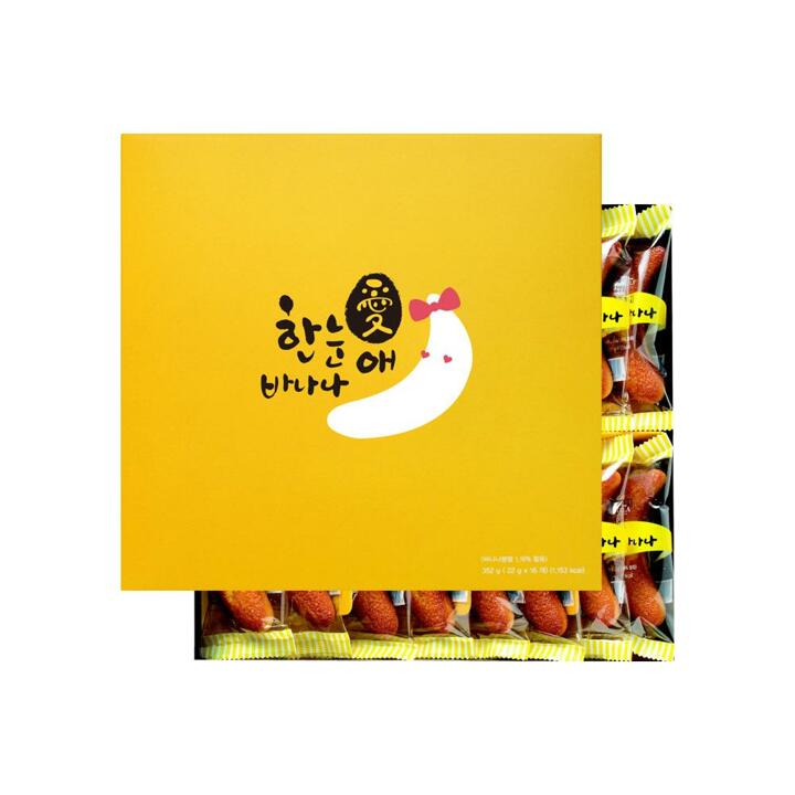 [신라명과] 한눈애바나나 352g 16개입 선물용쇼핑백