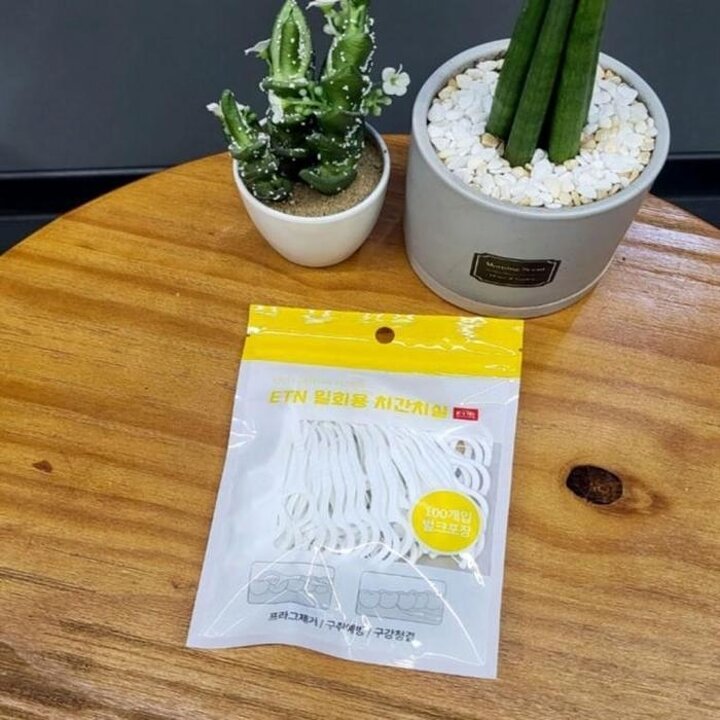 JU대용량100개입초고인장치간치실이쑤시개하이텐션치실