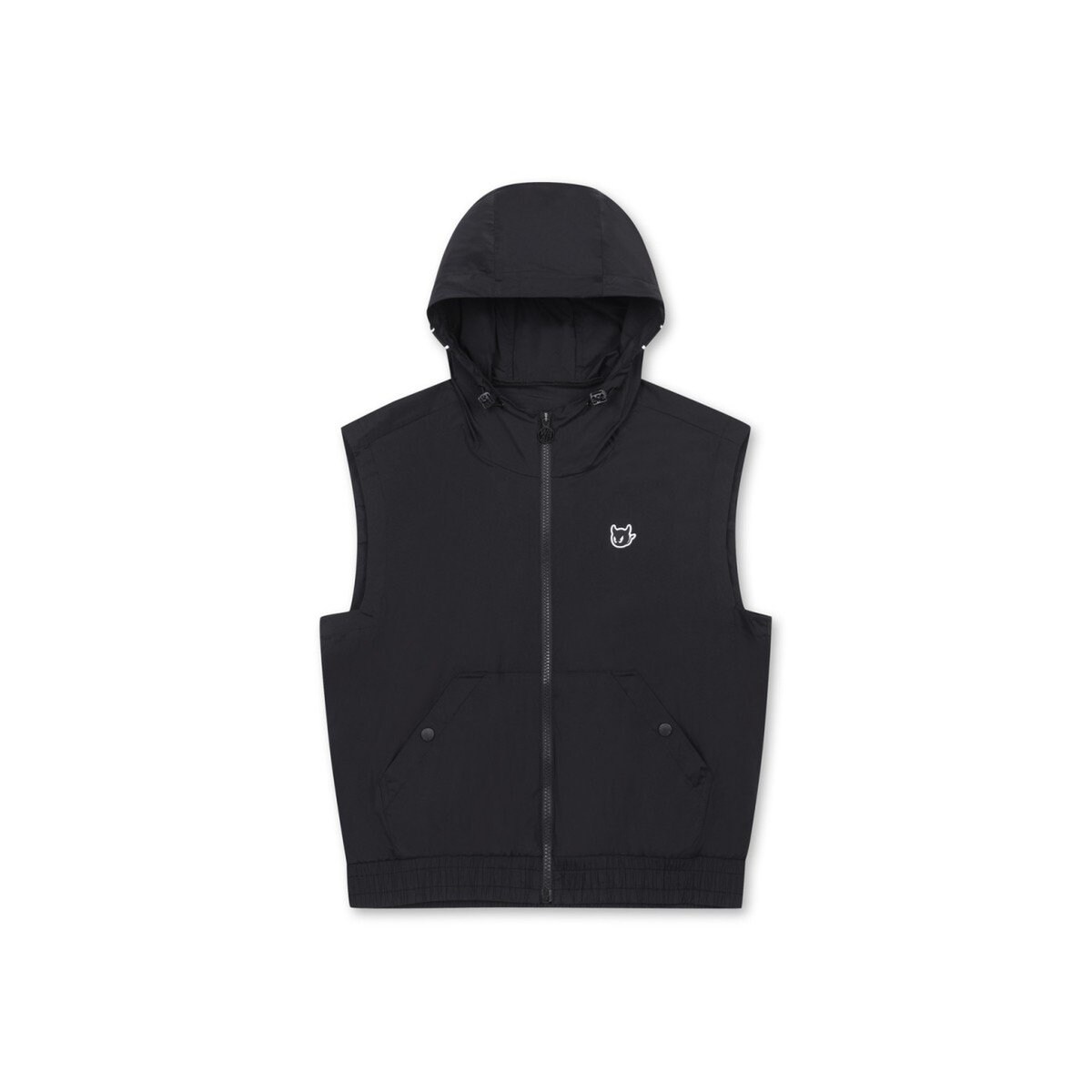 왁[WAAC]골프 (WWVAM25200BKX)Women Light-weight Stretch Hoodie vest