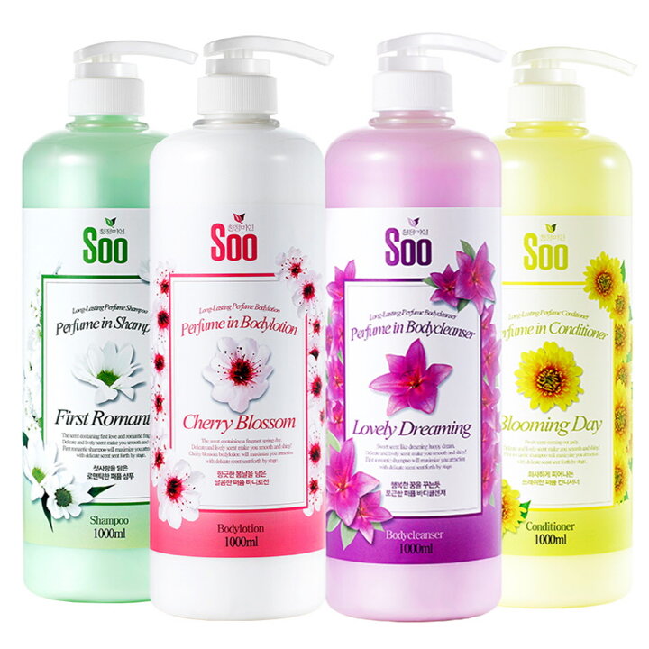 퍼퓸 바디로션 바디워시 1000ml 1+1