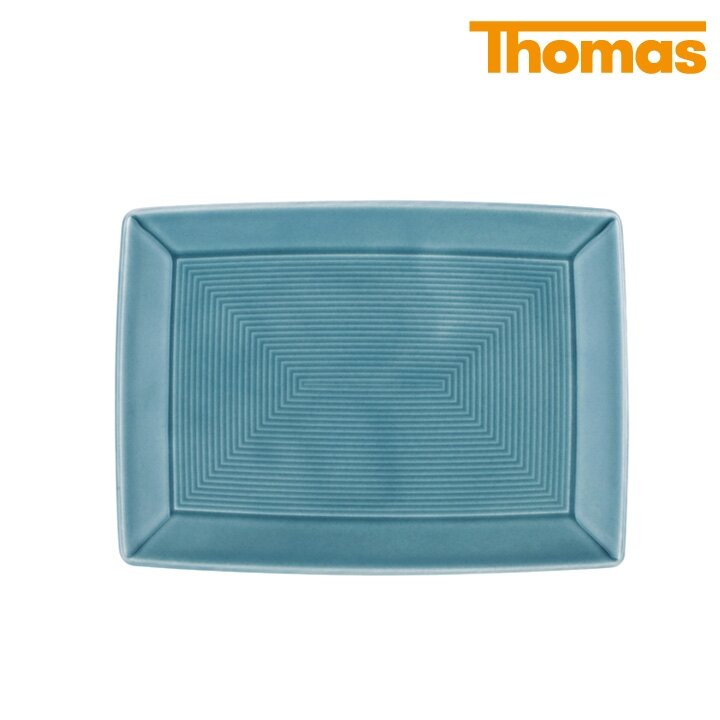 [토마스] 트랜드 직사각 접시 18.5x13.5cm (아이스블루)