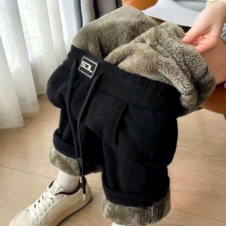 [헬리꽁땡]밴딩안감털코듀로이팬츠2종