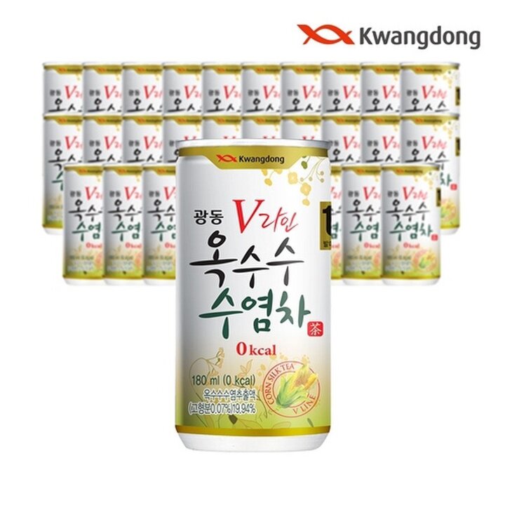 광동 V라인옥수수수염차 180mL 30캔