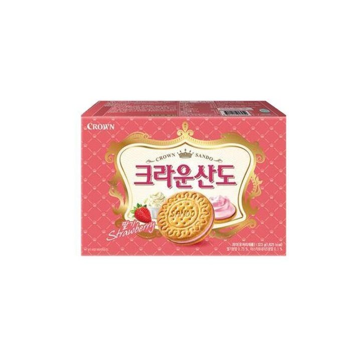 무료배송 크라운 산도 딸기 323g 1개 (32539969)