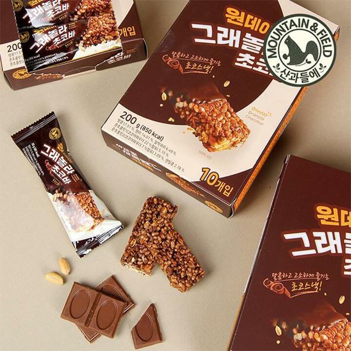 원데이그래놀라초코바10개세트*1개