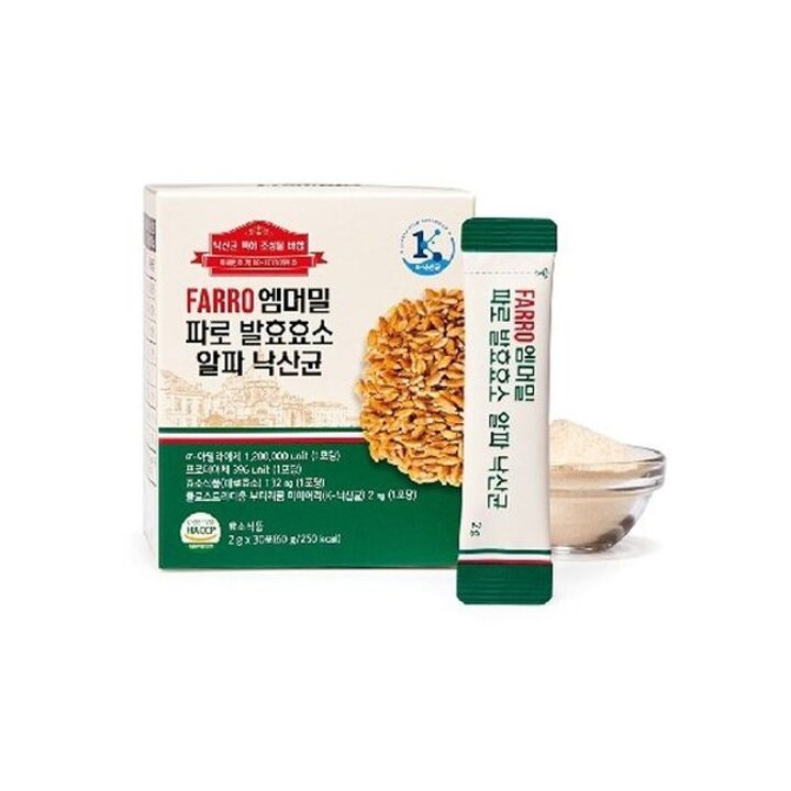 프롬바이오 FARRO 엠머밀 파로 발효효소 알파 낙산균 12박스(12개월분)..[35340528]