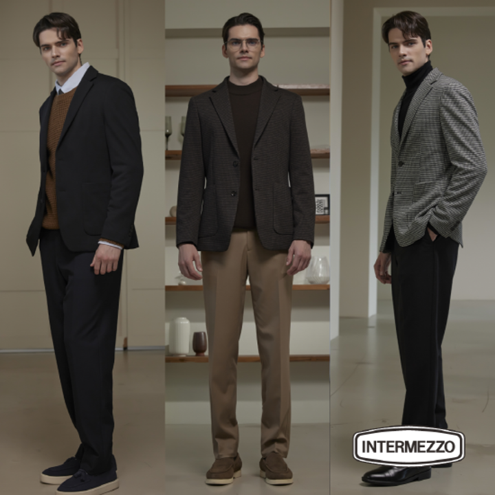 인터메조 25FW 울 블렌디드 자켓