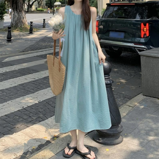 [리즈무드] 르주티 핀턱 나시 원피스