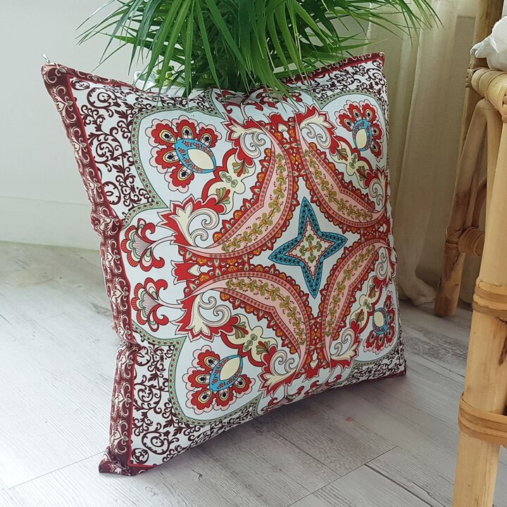 러프 소파 쿠션(솜포함) 45x45 로얄모스크 A